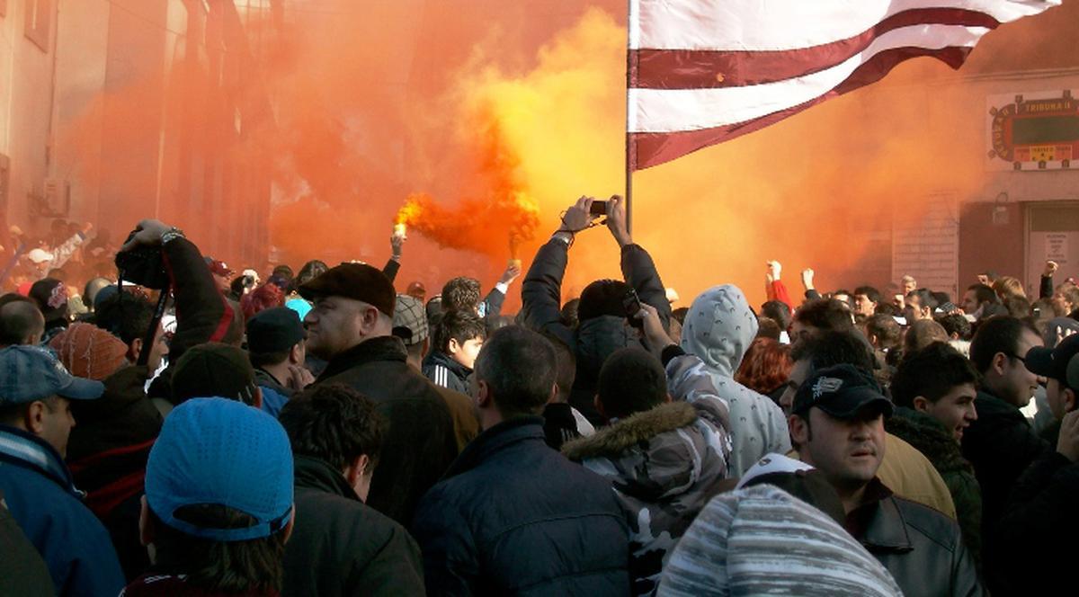 Suporterii Rapidului au putut scanda doar 30 de secunde în Ghencea!