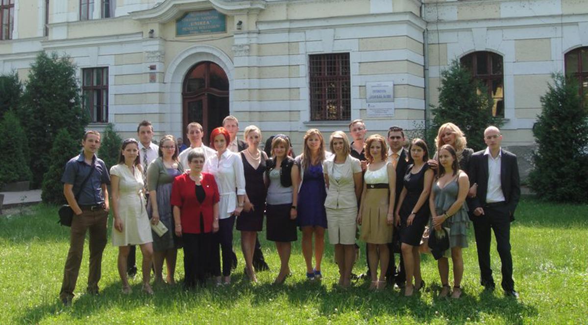 Ioana Maria Moldovan, la întâlnirea de 10 ani de la terminarea liceului