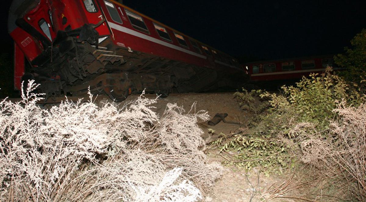 ACCIDENT FEROVIAR la Băile Herculane