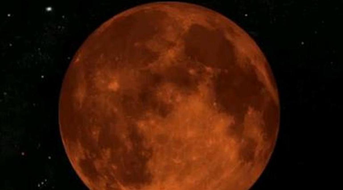 Fenomen cosmic rar: eclipsă totală de lună și "Superluna Sângerie" au loc în acelaşi timp. Unde pot fi urmărite