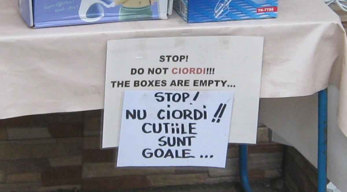 S-a patentat! ”Do not ciordi”, ultimul  sistem anti-furt din Bucureşti