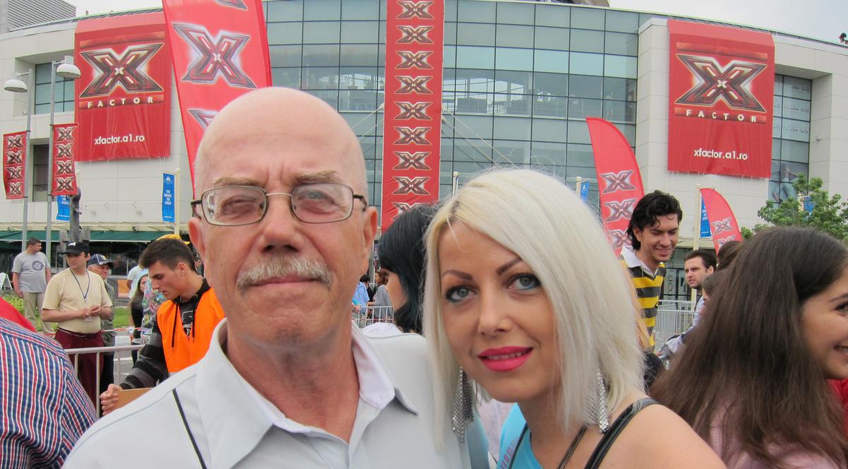 Irina Pavlenco, ”sweet kiss” pentru tatăl său