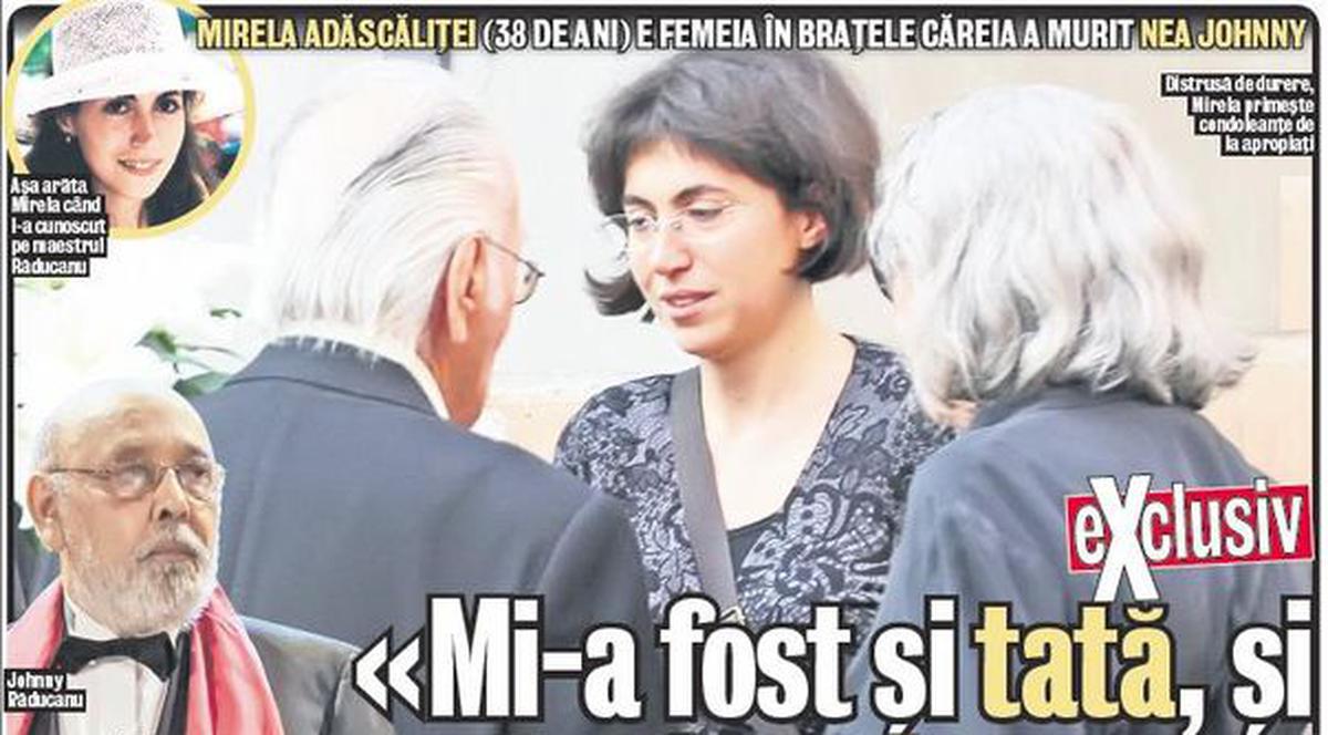 Exclusiv | Ea este femeia în braţele căreia a murit Nea Johnny!
