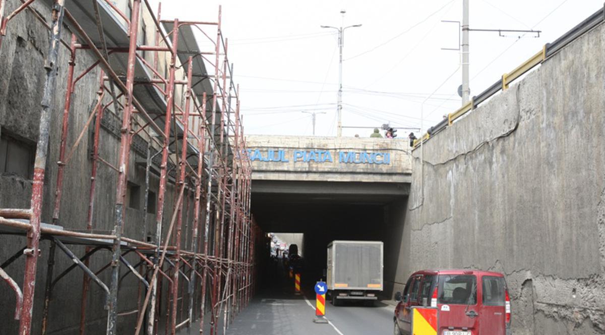 Pasajul Muncii va fi gata în decembrie