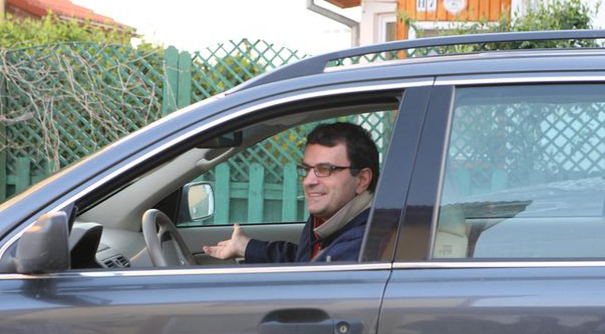 Lucian Mândruţă conduce o nouă maşină: "E cea mai bună săptămână din viaţa mea de şofer"