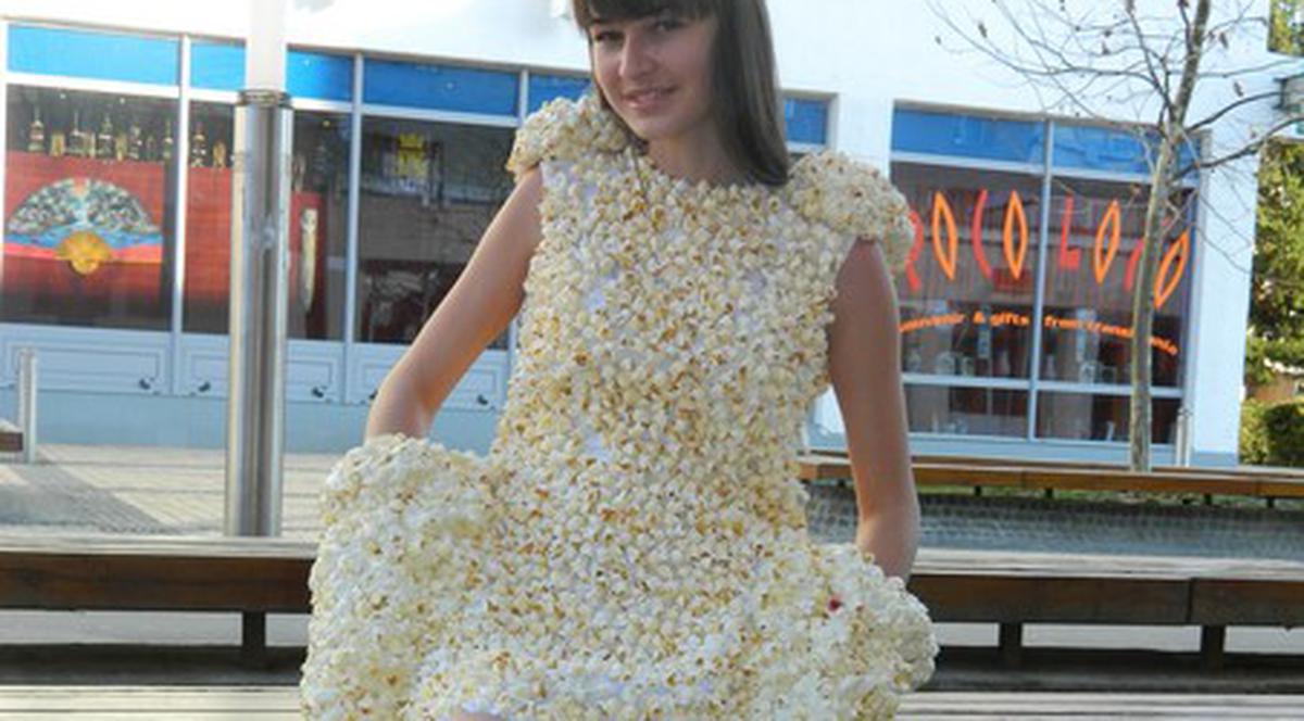 Ai purta o rochie de mireasă din popcorn? | FOTO