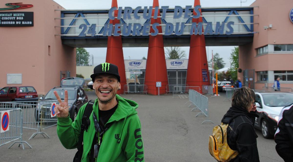 DJ-ul ProFM George Vintilă a asistat la show-ul pilotului Valentino Rossi