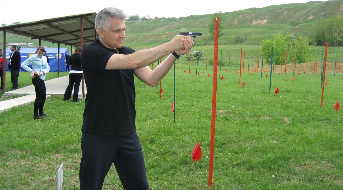 Cristian Ciocan la tir: "E prima zi în care mă simt fericit în acest an"