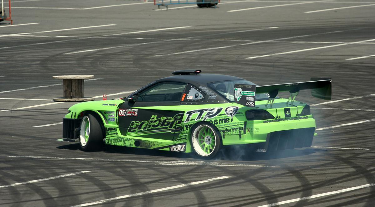 Spectacol pe patru roţi la Constanţa