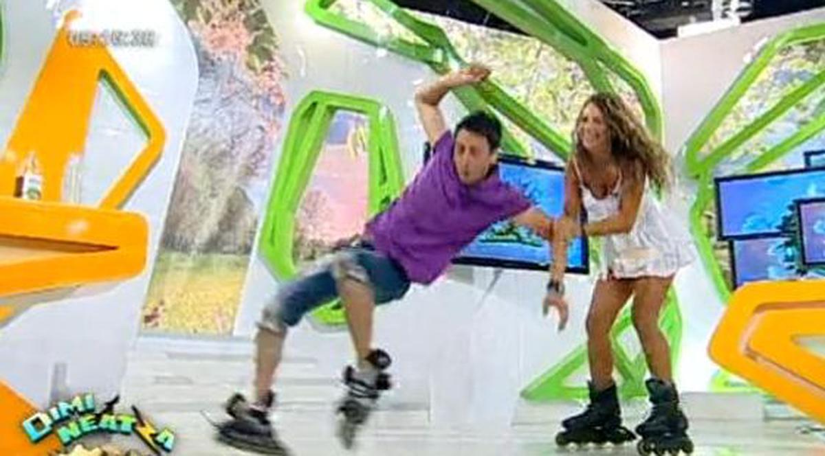 Iubitul Elenei de la Mandinga a căzut în direct în emisiune! | VIDEO