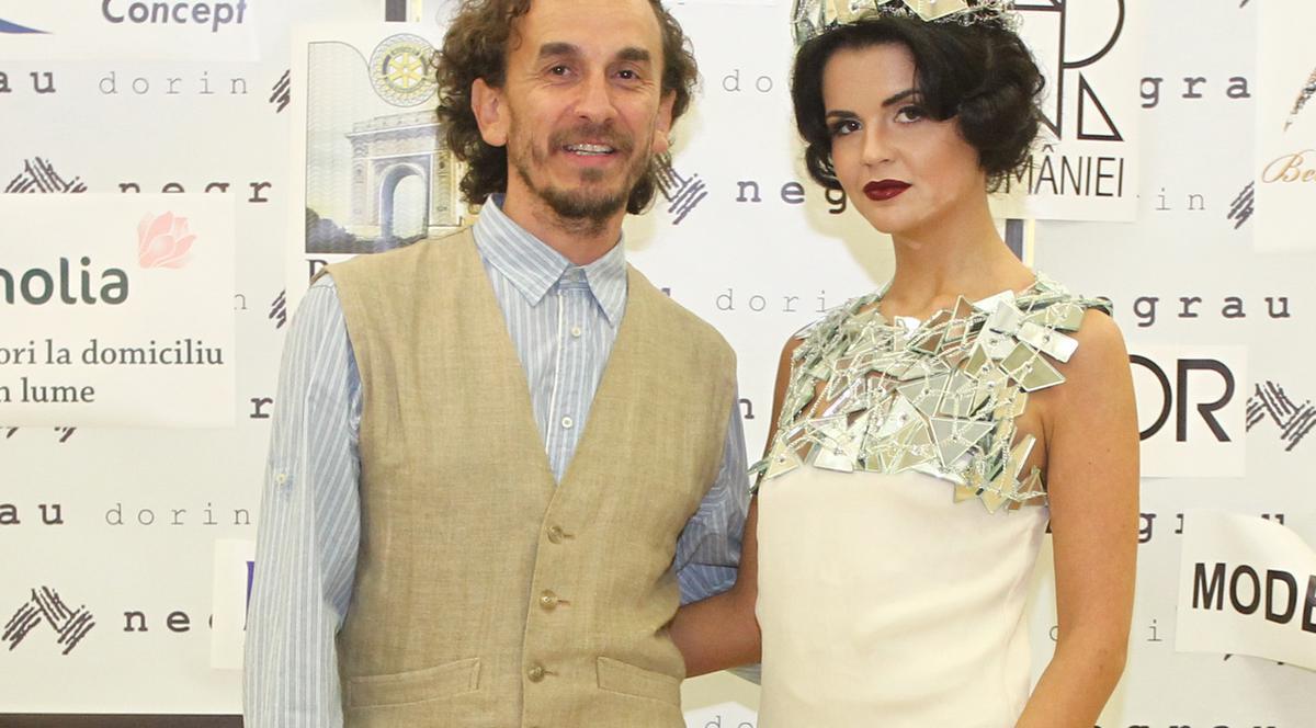 Francesca Lucarelli, mireasa lui Dorin Negrău, admirată din public de Iulian Demeter! 