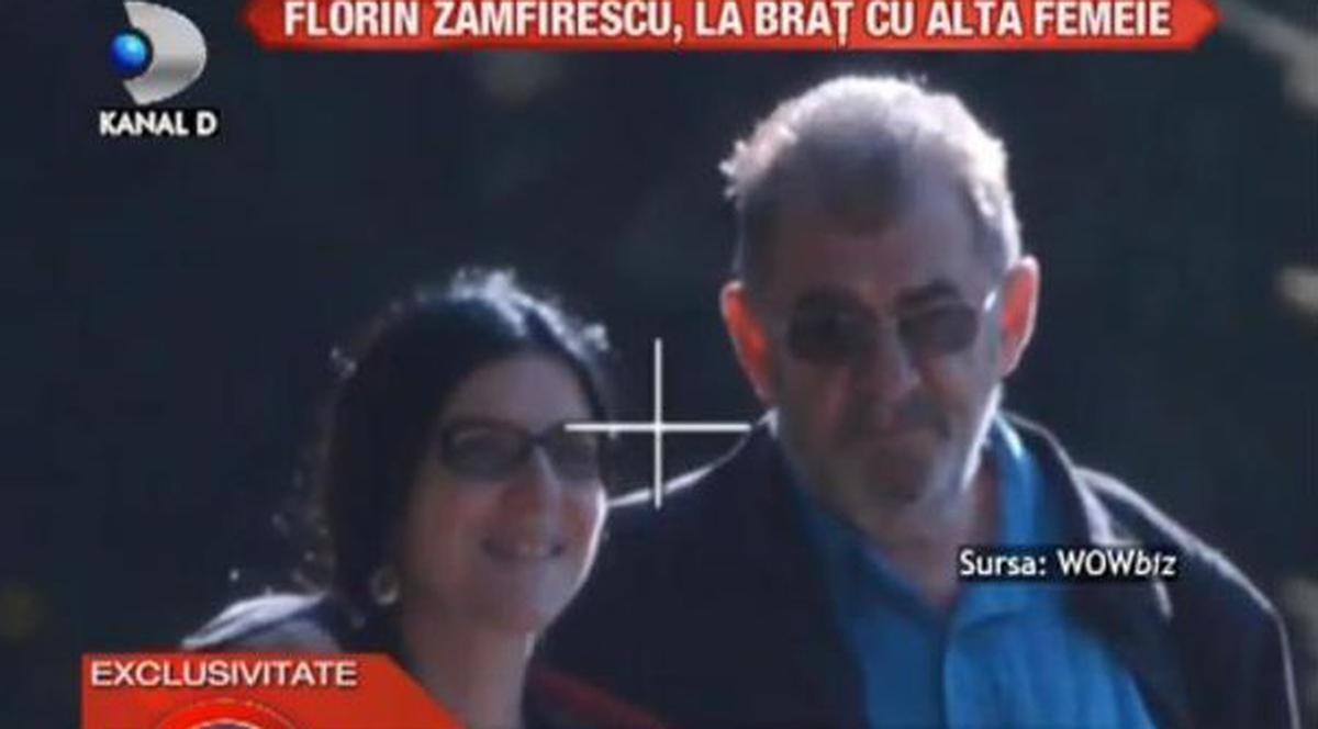 Actorul Florin Zamfirescu, la braţ cu altă femeie