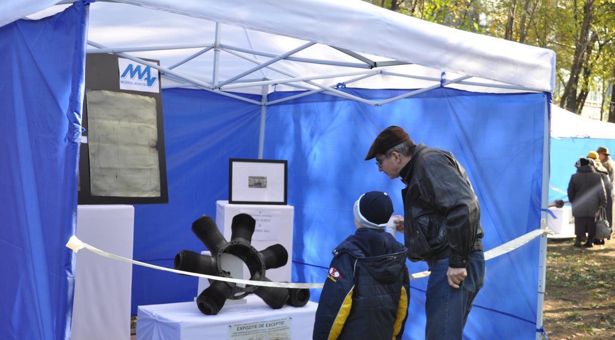 130 de ani de la naşterea lui Aurel Vlaicu - manifestare omagială pe rămăşiţele Arsenalului Armatei din Drumul Taberei