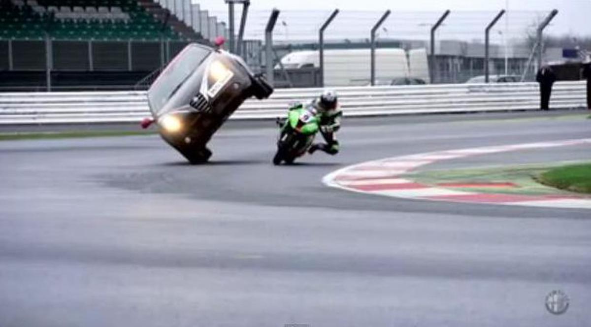 Asta e cea mai tare cascadorie cu un Alfa Romeo MiTo SBK! | VIDEO