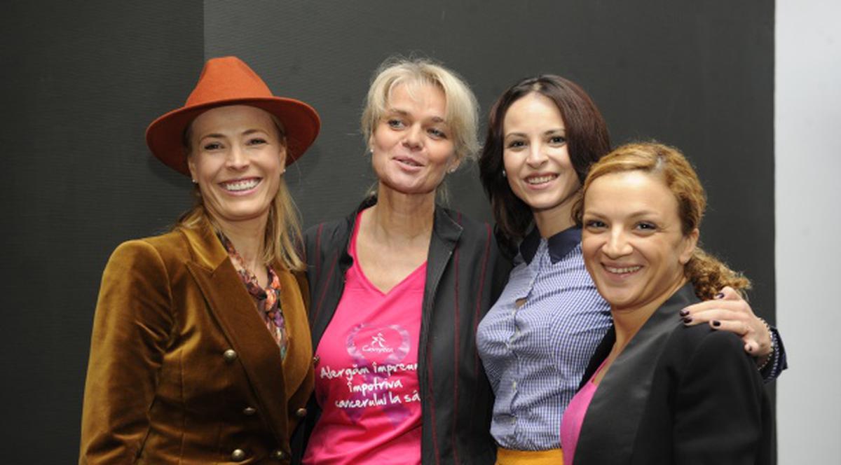 Persoane publice de renume se aliniază la startul crosului Casiopeea pentru a susține lupta împotriva cancerului la sân