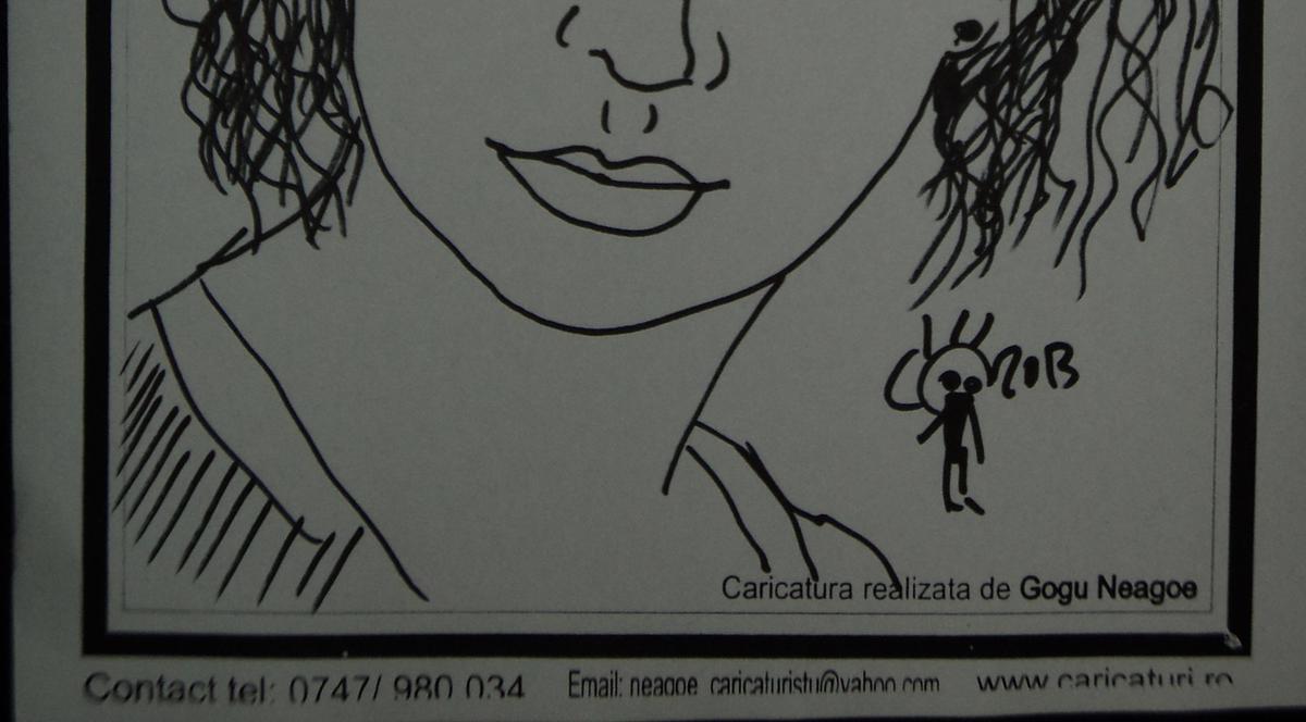 Anamaria şi Reghe au ajuns caricaturi! La propriu! Vezi de ce