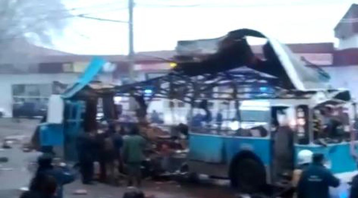 RUSIA SUB TEROARE. O NOUĂ EXPLOZIE în care au murit 10 oameni a avut loc la Volgograd! VIDEO