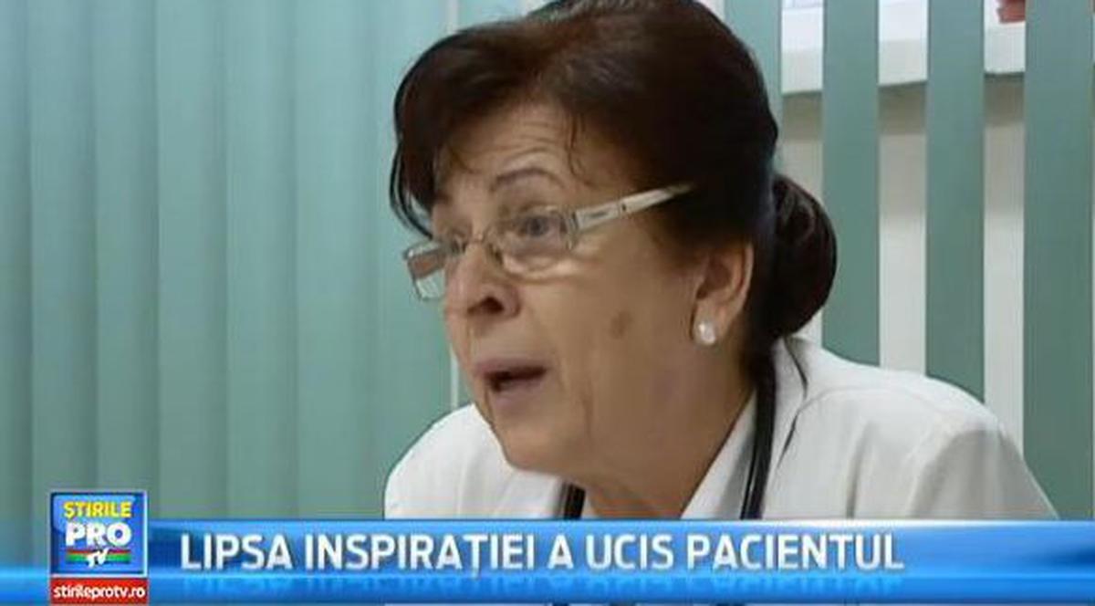 O doctoriţă i-a dat pastile de inimă unui bolnav de pneumonie care ulterior a decedat: "N-am avut inspiratie divină"
