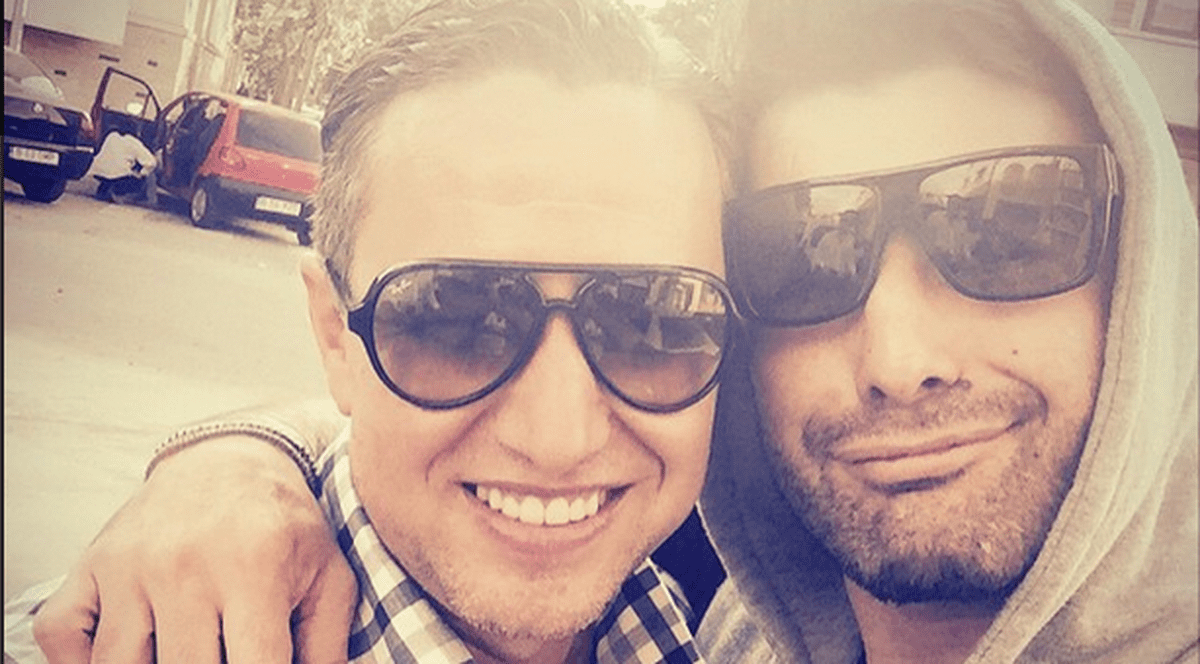 Cu ce se mai ocupă Mutu! Face selfie-uri cu Reghe: s-au întâlnit ca băieţii