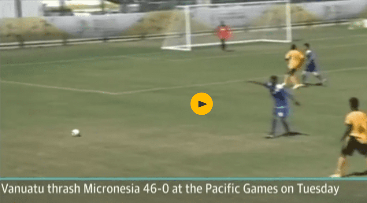 Antrenorul selecționatei Micronesiei, Stan Foster, a făcut un apel disperat către FIFA, după ce echipa lui a primit 114 goluri în trei meciuri: ”Ajutați-ne și afiliați-ne”