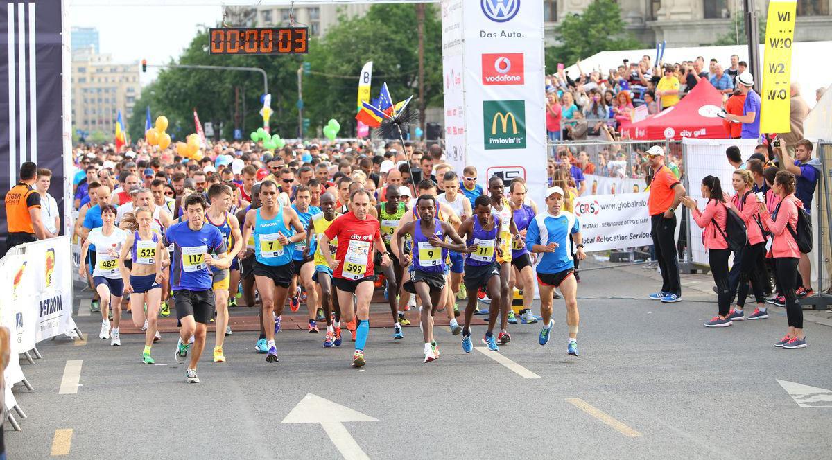 Centrul Bucureștiului, blocat din pricina Maratonul Internaţional Bucureşti
