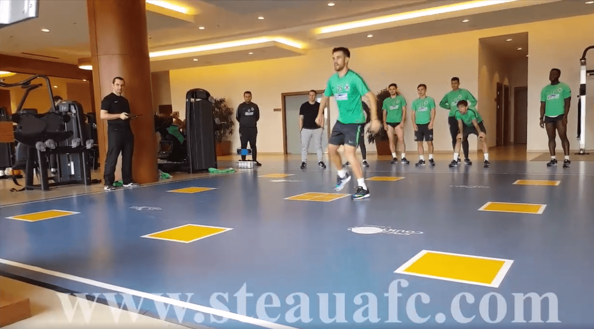 Campionii trag tare în Turcia. ^Reghecampf le-a testat steliștilor viteza de reacție și agilitatea cu un antrenament exportat din Germania / VIDEO