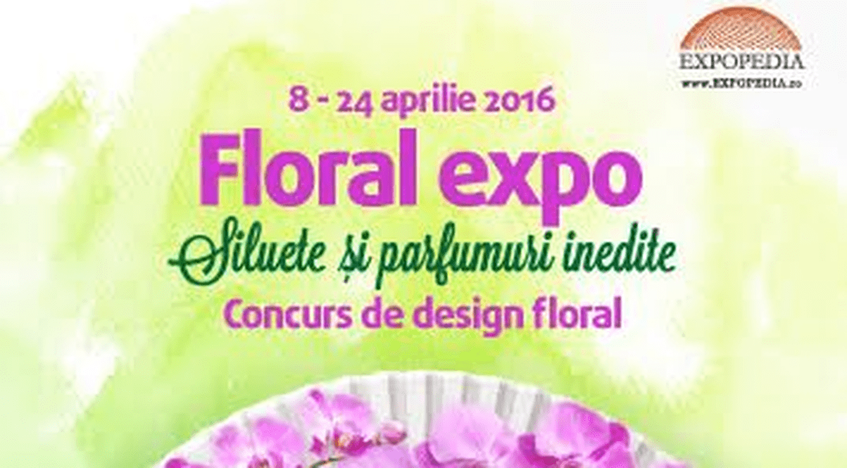 Evantaie uriașe din flori la o expoziție din Capitală