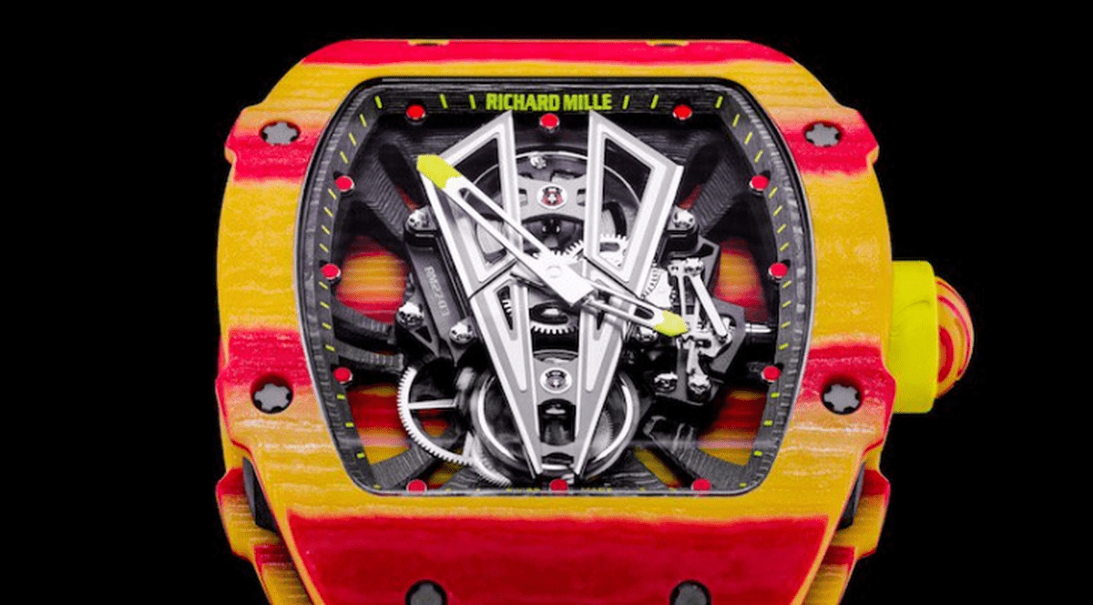 RM 27-03, noul ceas al lui Rafael Nadal, costă 725.000 de dolari. (FOTO: twitter.com/Richard_Mille)