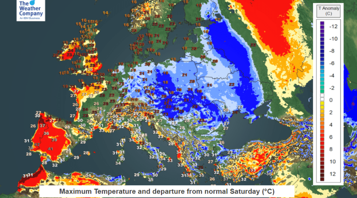 Sudul Europei lovit de un val de căldură record