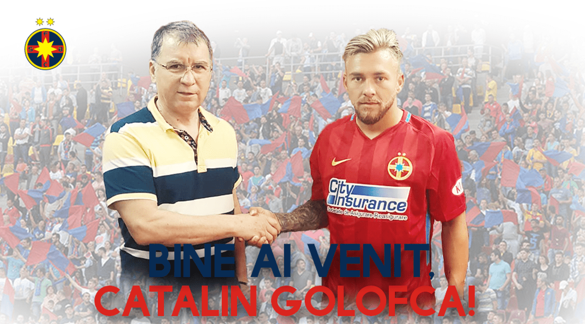 Primele imagini cu Golofca în tricoul celor de la FCSB