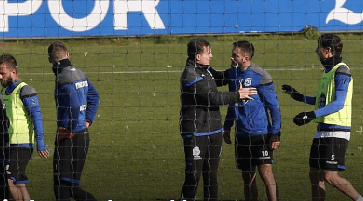 Ce decizie radicală a luat Deportivo La Coruna după ce Florin Andone s-a bătut cu un coleg la antrenament