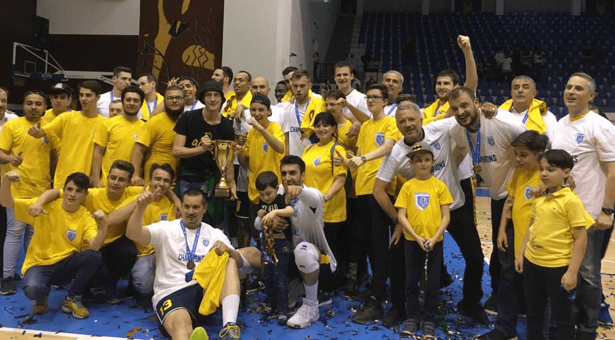 Tricolorul LMV Ploiești, campioană națională la volei masculin în 2018, la trei ani de la promovarea în Divizia A1