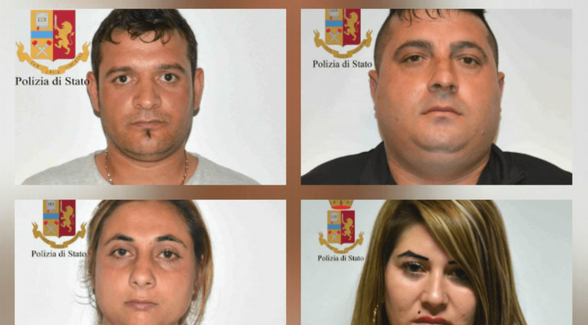 Cinci români care sechestrau și exploatau alți români, capturați în Sicilia