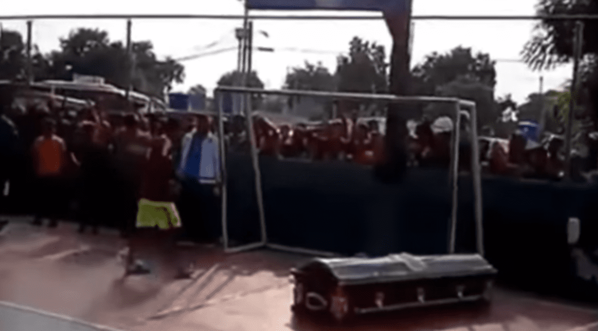 A marcat un gol după ce a murit! Omagiu neobișnuit în Venezuela | VIDEO