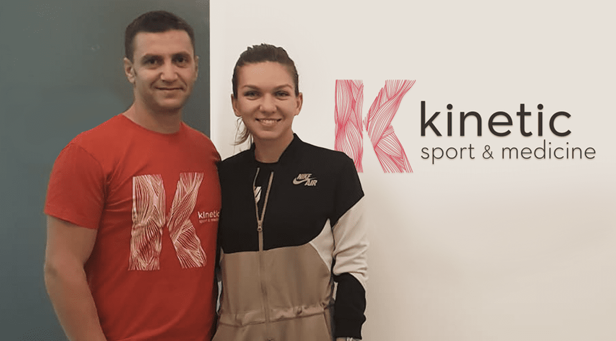 Simona Halep se tratează de hernie de disc la clinica Kinetic Sport Medicine. ”Se recuperează cu gimnastică medicală și fizioterapie”