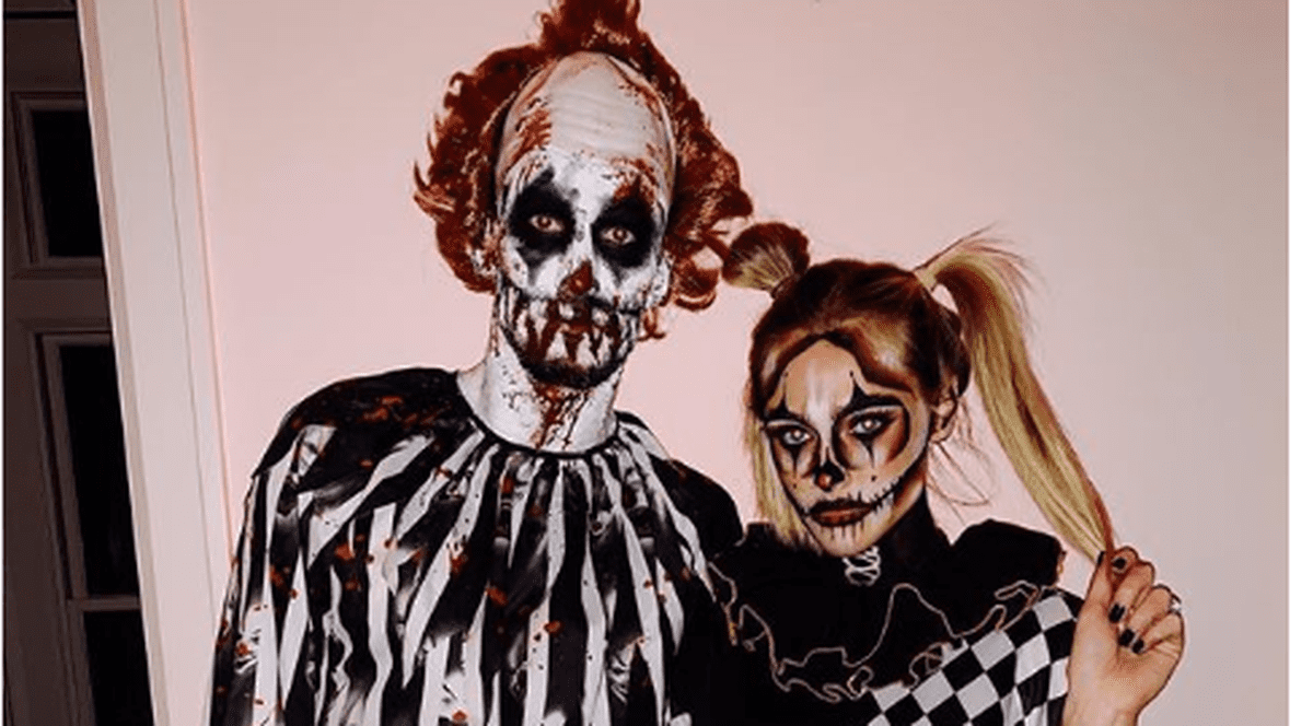 Cel mai terifiant costum de Halloween, purtat de un hocheist elvețian