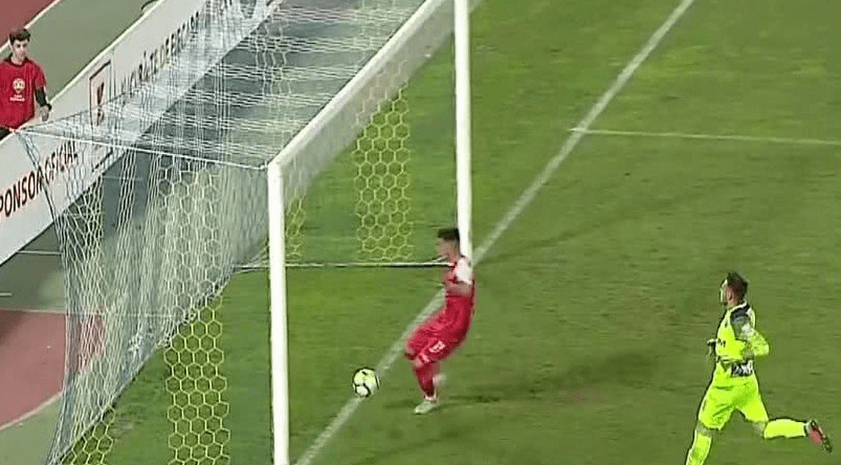 Prima reacție a fotbalistului Valentin Gheorghe, după prostia făcută în finalul meciului U Cluj - Astra Giurgiu: "Nu mi-am dat seama că sunt în ofsaid"