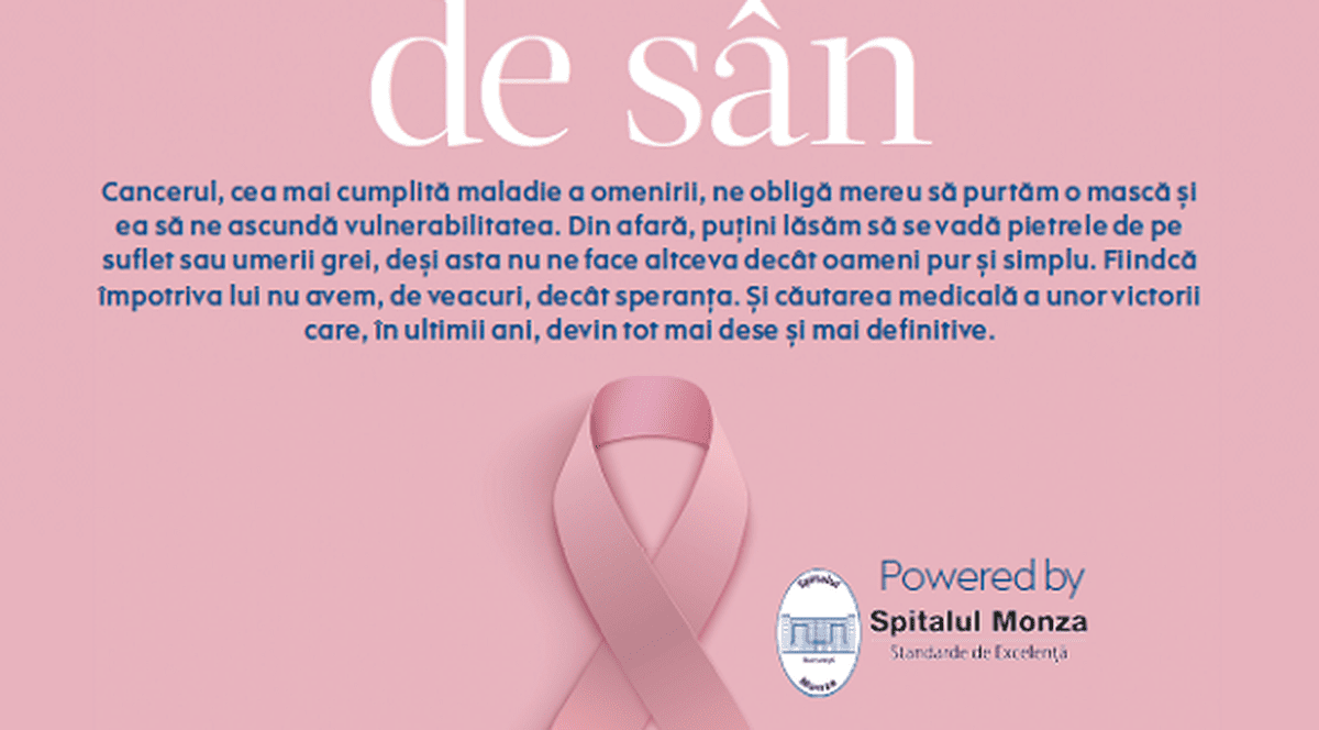 În luna dedicată prevenției cancerului mamar, revista Avantaje și Institutul Sânului organizează un amplu eveniment de conștientizare a importanței profilaxiei (PUBLICITATE)