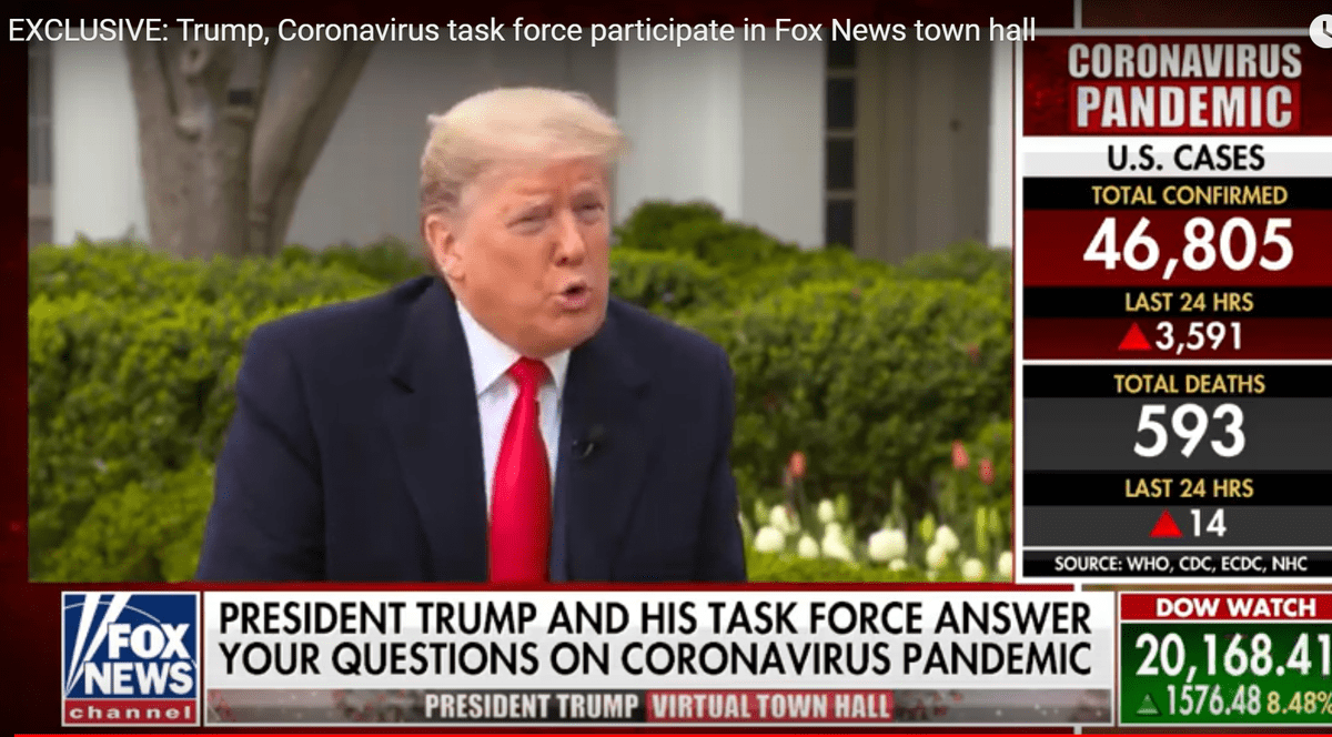 Donald Trump avertizează că izolarea poate arunca SUA în recesiune gravă sau chiar depresiune