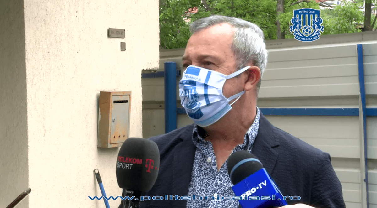 VIDEO | Antrenorul Mircea Rednic şi-a prelungit contractul cu Poli Iaşi. “Puriul” are o dezamăgire: “Nu e corect!”