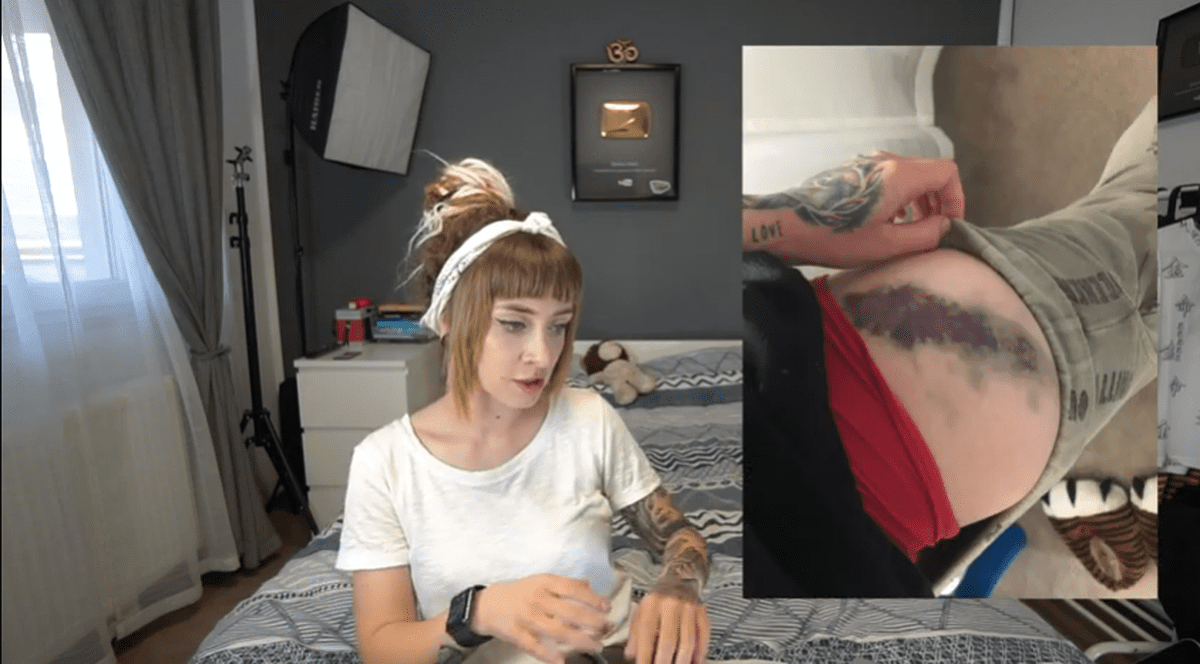 Dosar penal pentru bărbatul care a bătut-o pe vloggerița Tequila