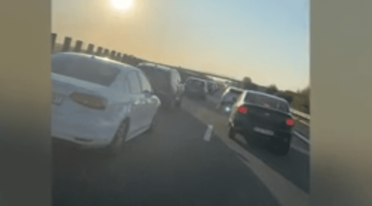 Trafic îngreunat în drum spre mare. Accident cu trei mașini pe Autostrada Soarelui