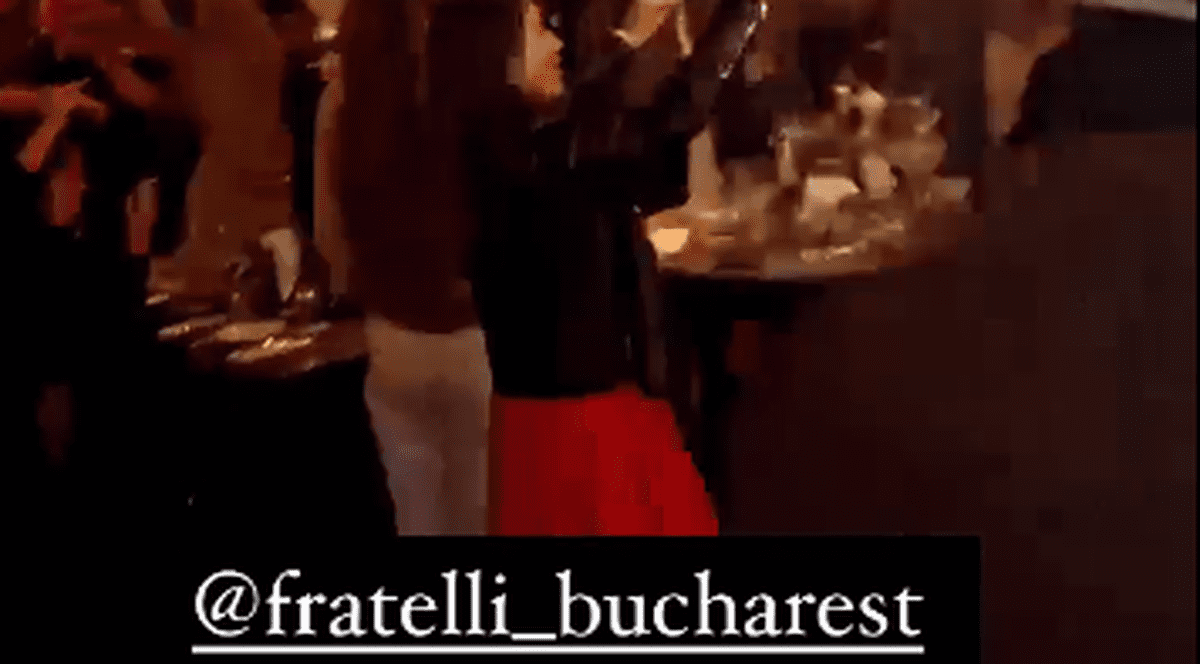 VIDEO | Petrecere fără restricții la o terasă de fițe din Capitală. Poliția: ”Au stat la masă și au aplaudat muzica”