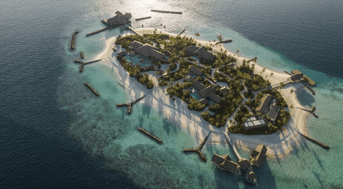 Cum arată insula privată care poate fi închiriată cu 80.000 de dolari pe noapte