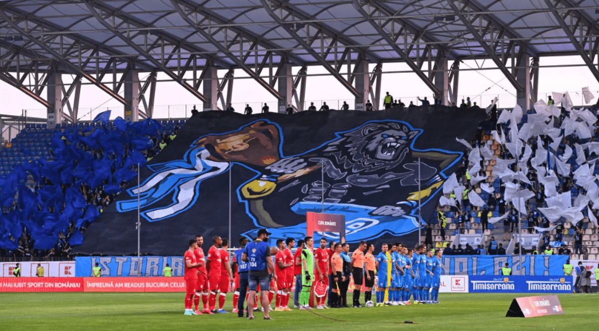 U Craiova a câștigat Cupa României în fața Astra Giurgiu, într-un meci disputat cu spectatori în tribună