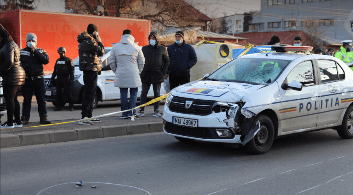 Polițistul care a lovit mortal o fetiță de 11 ani, audiat astăzi. Până acum, nicio punere sub acuzare