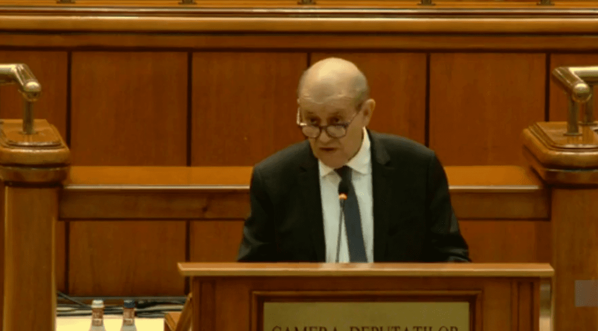 Ședință solemnă în Parlament, la 15 ani de la aderarea la UE. Șeful diplomației franceze: „O relație de stabilitate cu Rusia, provocarea unei generații”