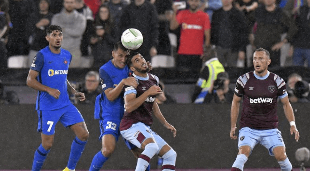 FCSB a pierdut la Londra, cu West Ham, după ce a condus 70 de minute