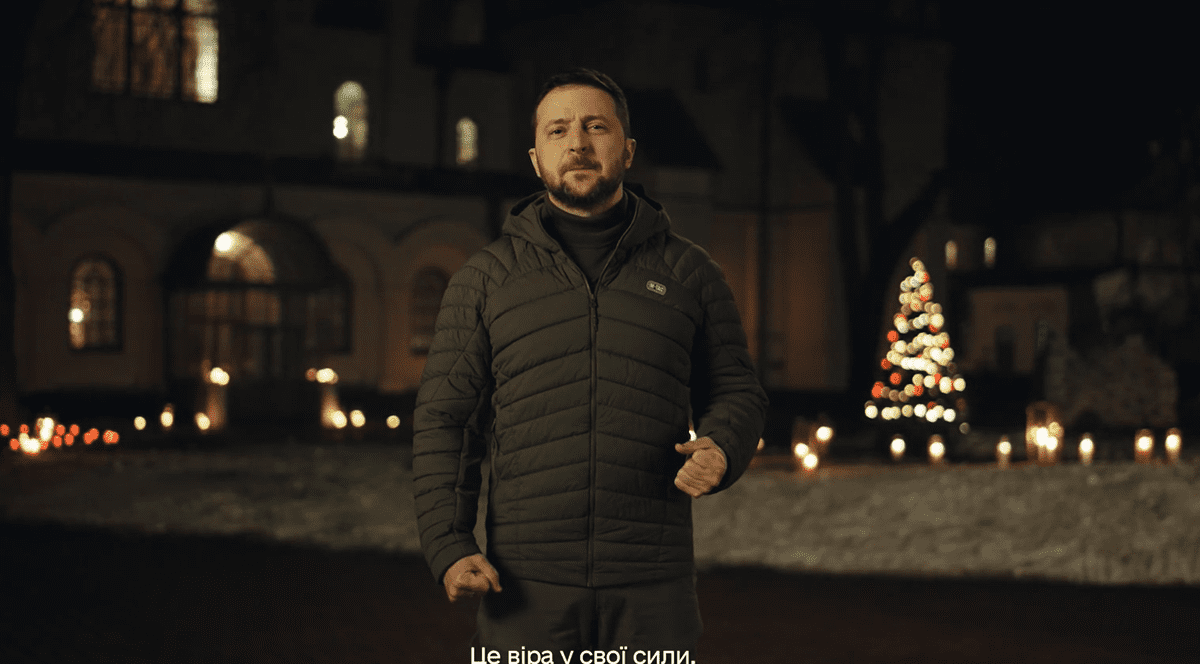 Volodimir Zelenski, mesaj de sărbători: „Ucraina îşi va crea propriul miracol de Crăciun”