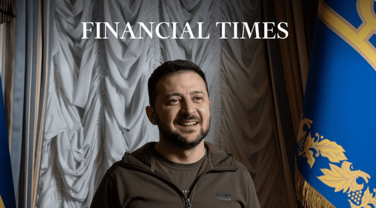 Zelenski, numit „personalitatea anului” de Financial Times: „Sunt mai mult responsabil decât curajos”